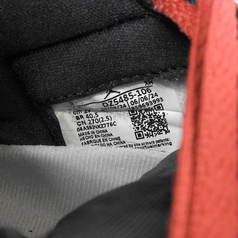 NIKE ナイキ AIRJORDAN1 RETRO HIGH OG シューズ メンズ ブラック×レッド 27.0cm DZ5485-106 シューズ