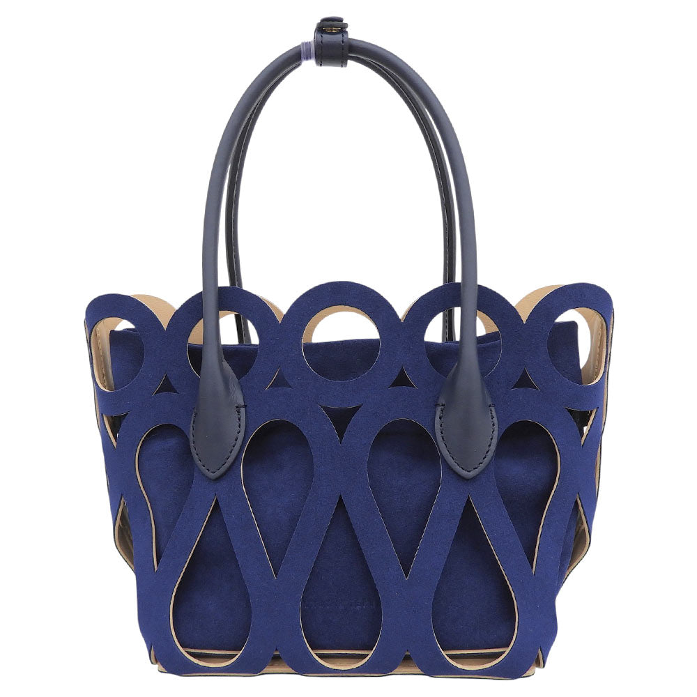 MARY AL TERNA メアリオルターナ 美品 MAZE ミニ ハンドバック レディース ネイビー ハンドバッグ
