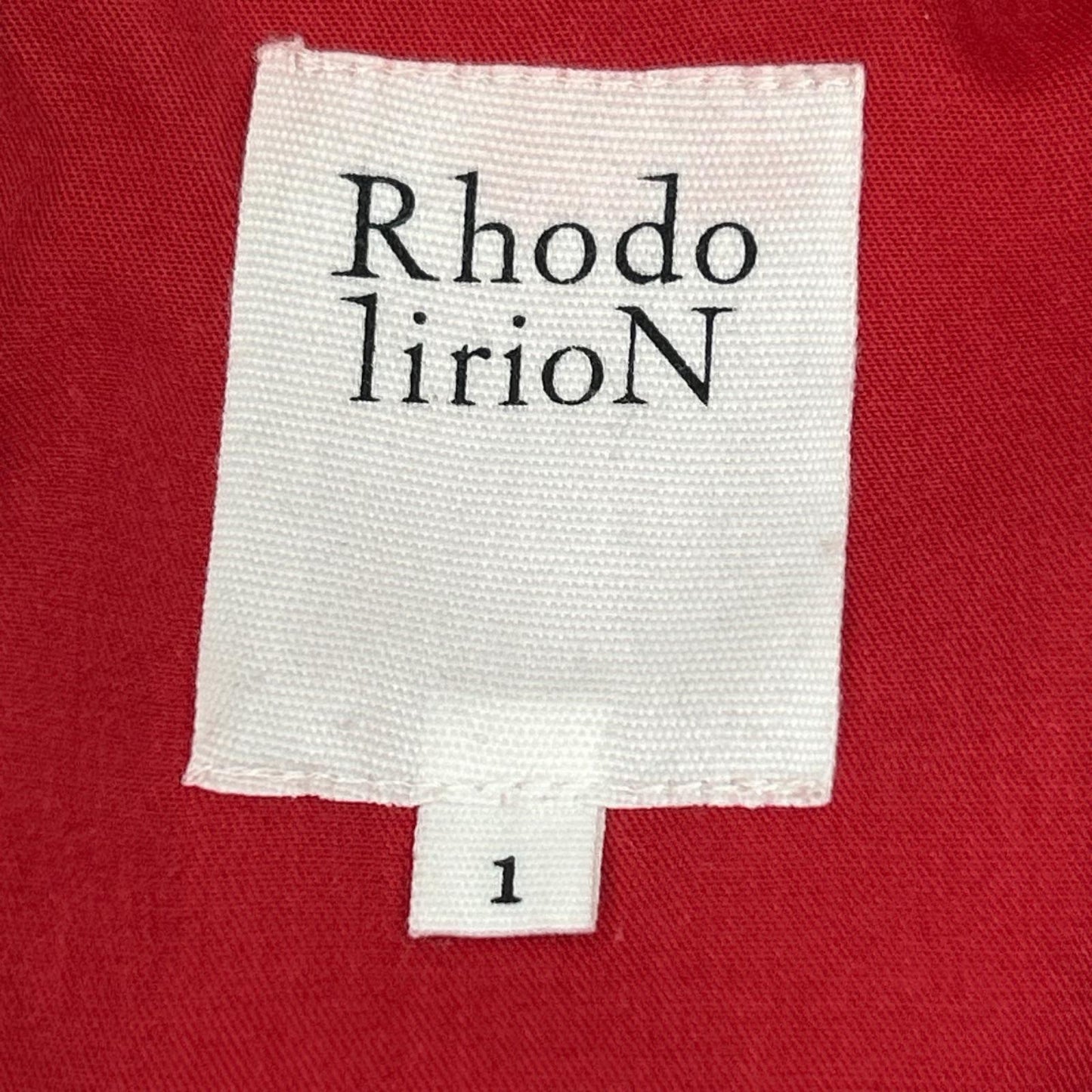 RhodolirioN ロドリリオン LN827 レッド チェック柄ロングギャザースカート スカート