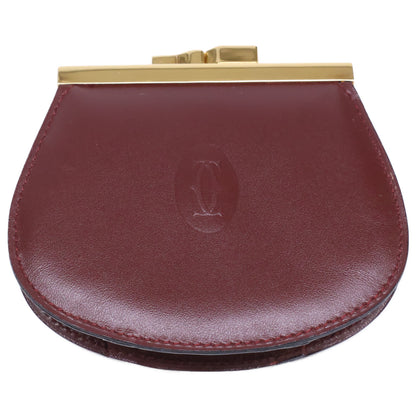 Cartier カルティエ 【美品】L3000009 マストライン がま口 コインケース