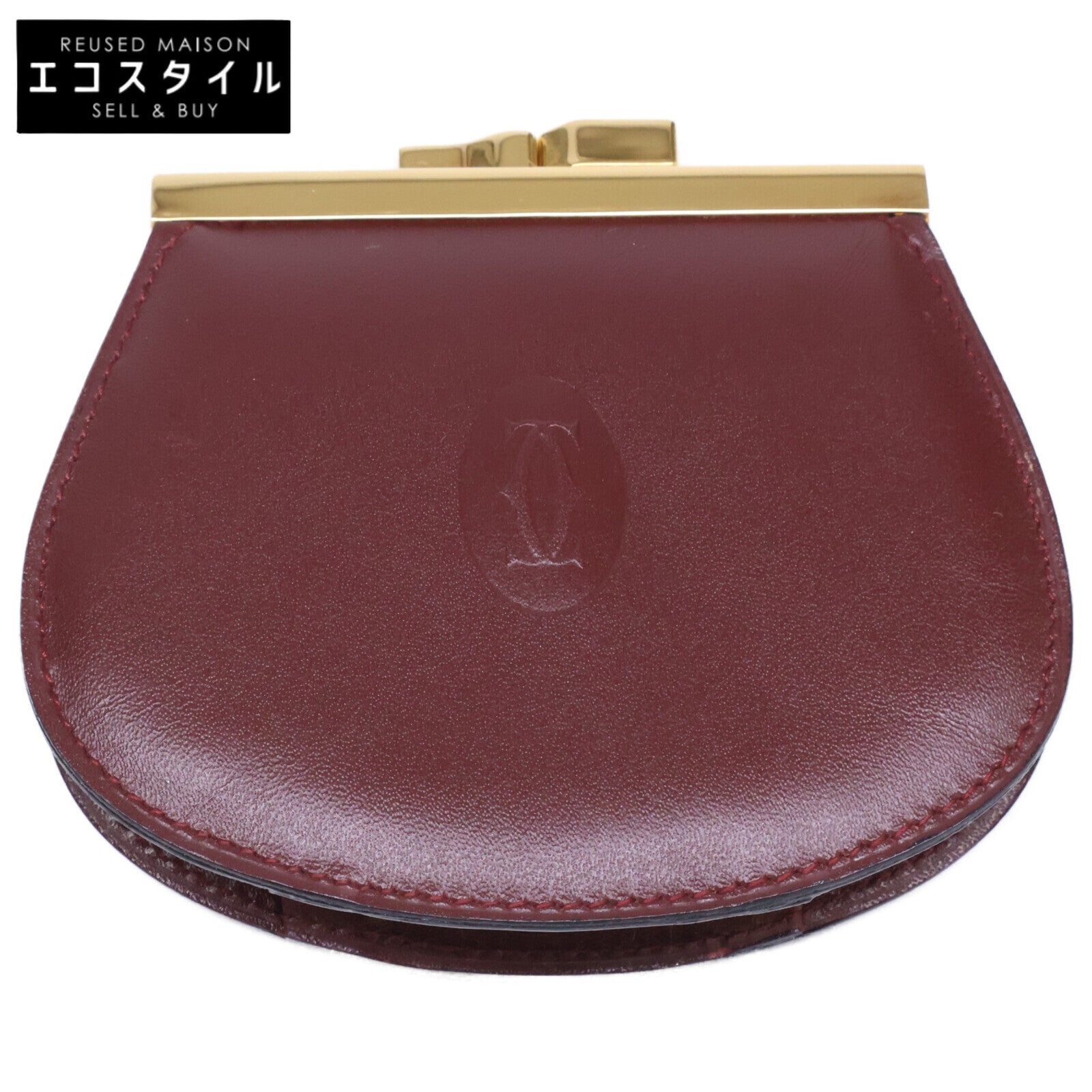 Cartier カルティエ 【美品】L3000009 マストライン がま口 コインケース