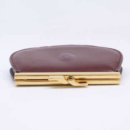 Cartier カルティエ 【美品】L3000009 マストライン がま口 コインケース