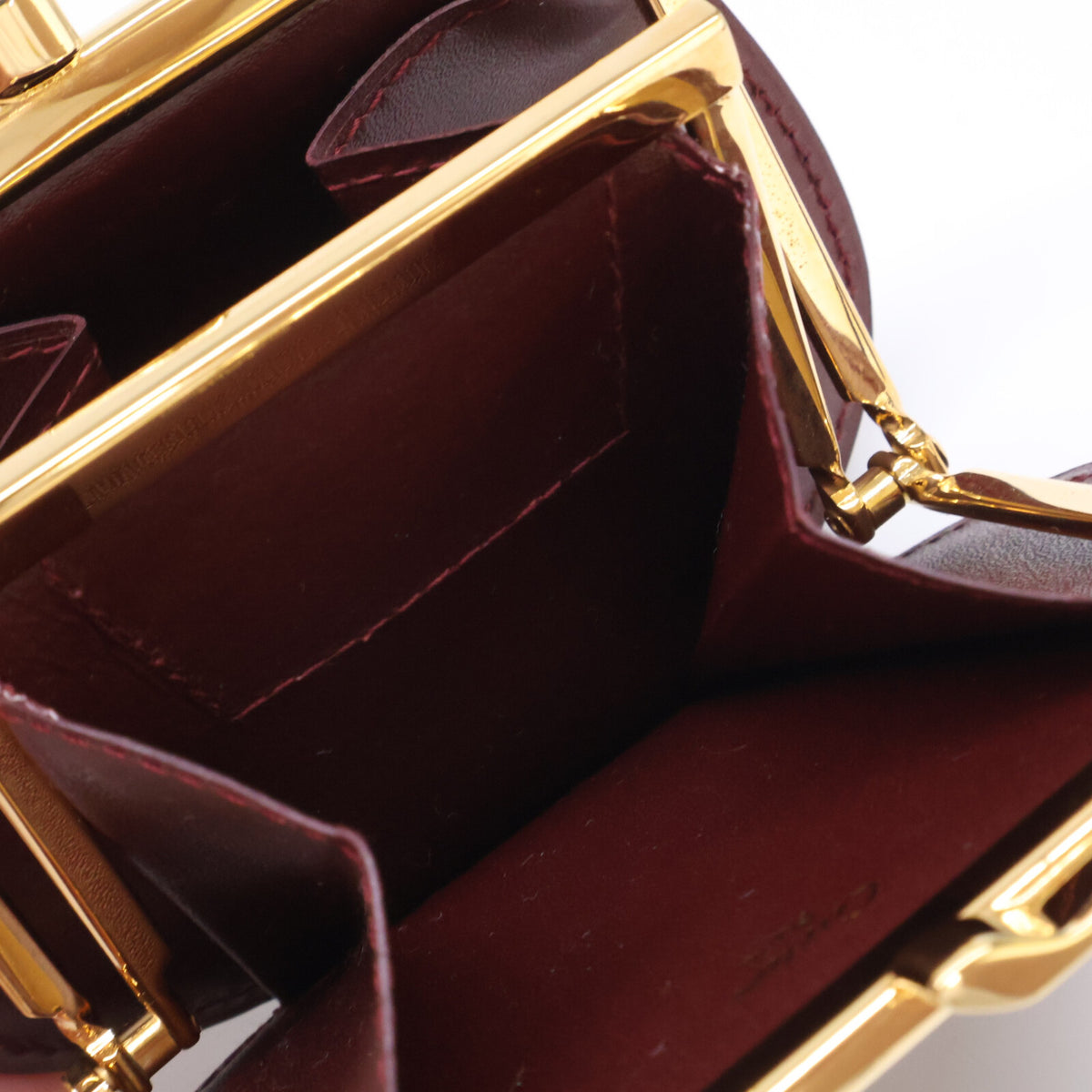 Cartier カルティエ 【美品】L3000009 マストライン がま口 コインケース