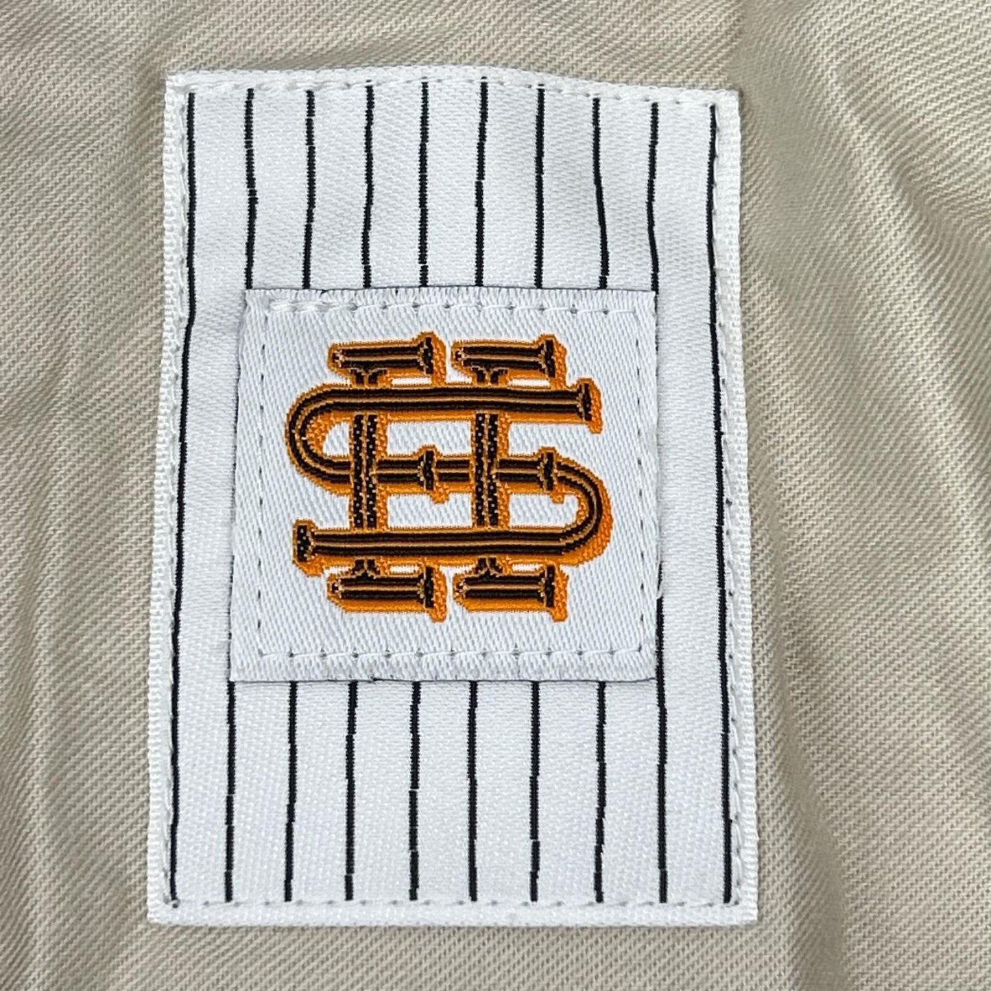 s.f.c stripes for creative エスエフシーストライプ フォー クリエイティブ ×SEE SEE ベージュ コットンナイロン パンツ ボトムス