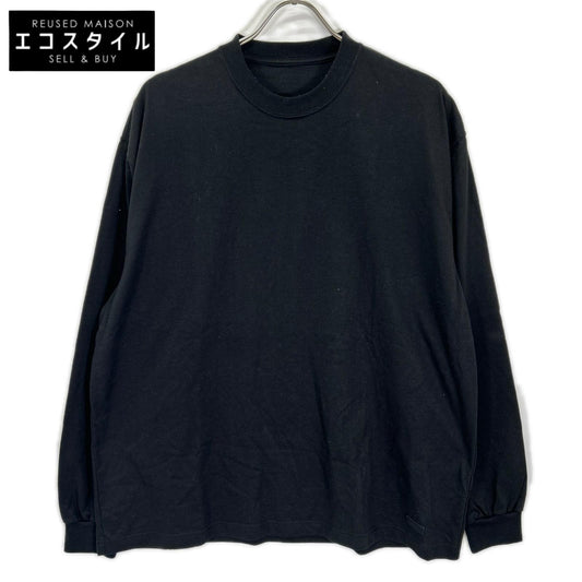 ennoy エンノイ SS26BRENCT06NTL ブラック ロングスリーブ Tシャツ トップス