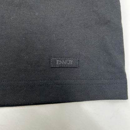 ennoy エンノイ SS26BRENCT06NTL ブラック ロングスリーブ Tシャツ トップス