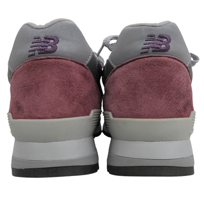 NEW BALANCE ニューバランス スエード ローカットスニーカー シューズ メンズ パープル 25.5cm M996CRB シューズ
