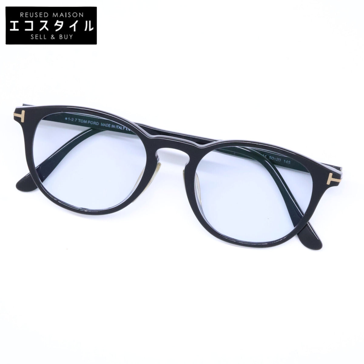 TOM FORD トムフォード TF5401-F 001 カラーレンズ ボストンシェイプ アイウェア 眼鏡