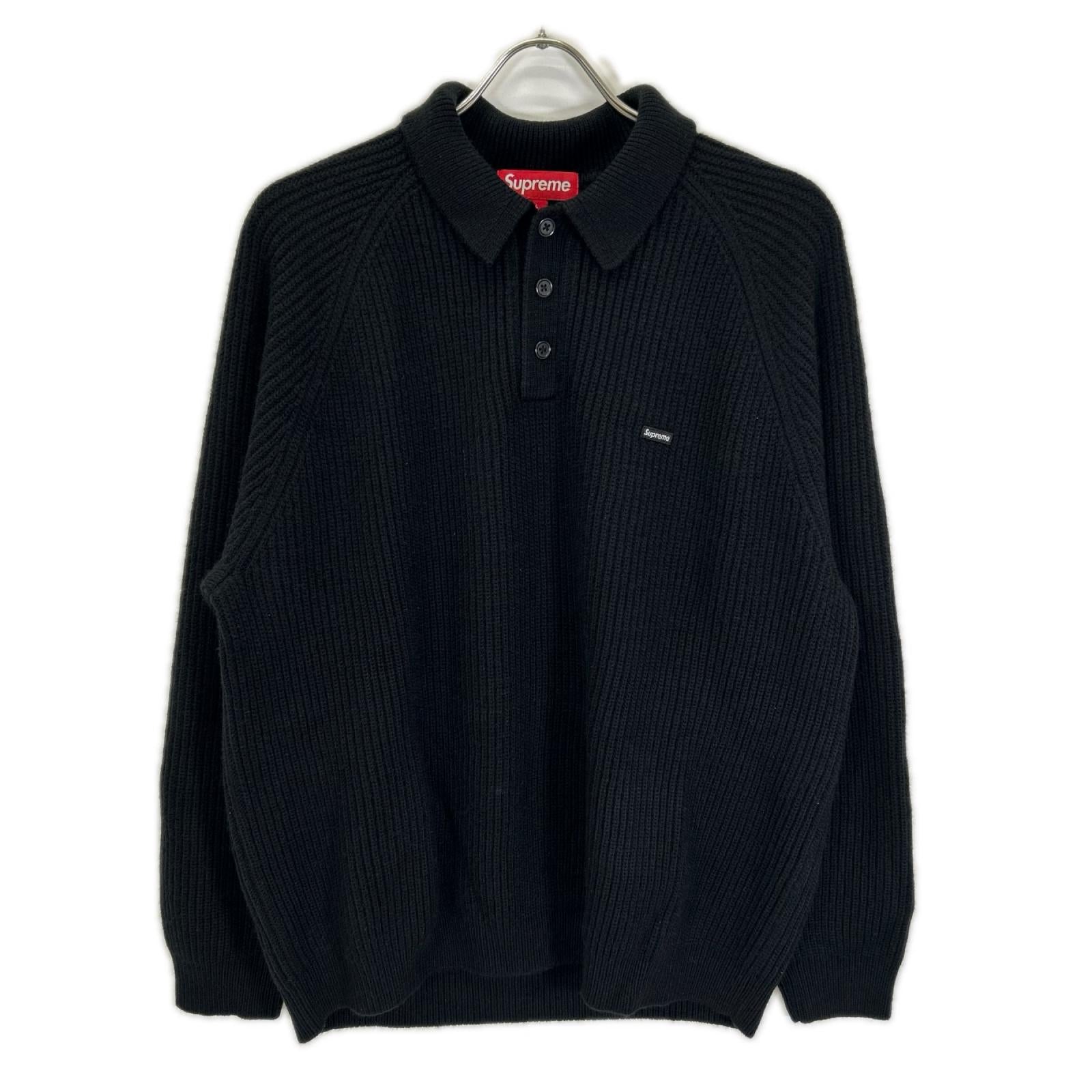 Supreme シュプリーム 25FW ブラック Small Box Polo Sweater トップス