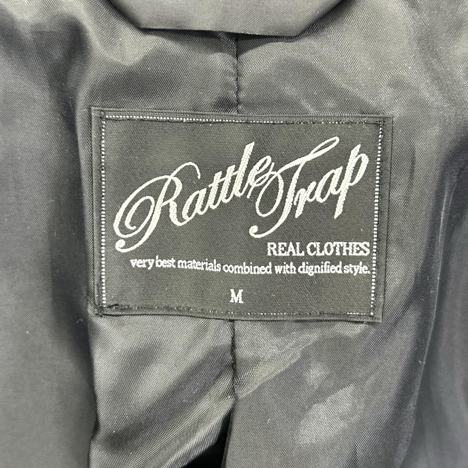 Rattle Trap ラトルトラップ ブラック シングルライダースジャケット ジャケット