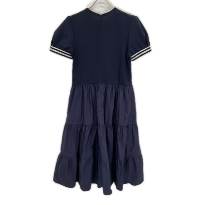 BORDERS at BALCONY ボーダーズアットバルコニー BD23111-2K-06 ネイビー ボーダー ティアードワンピ―ス ワンピース