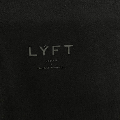 LYFT リフト ブラック ロゴプリント スウェットパンツ ボトムス