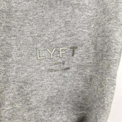 LYFT リフト グレー ロゴプリント スウェットパンツ ボトムス