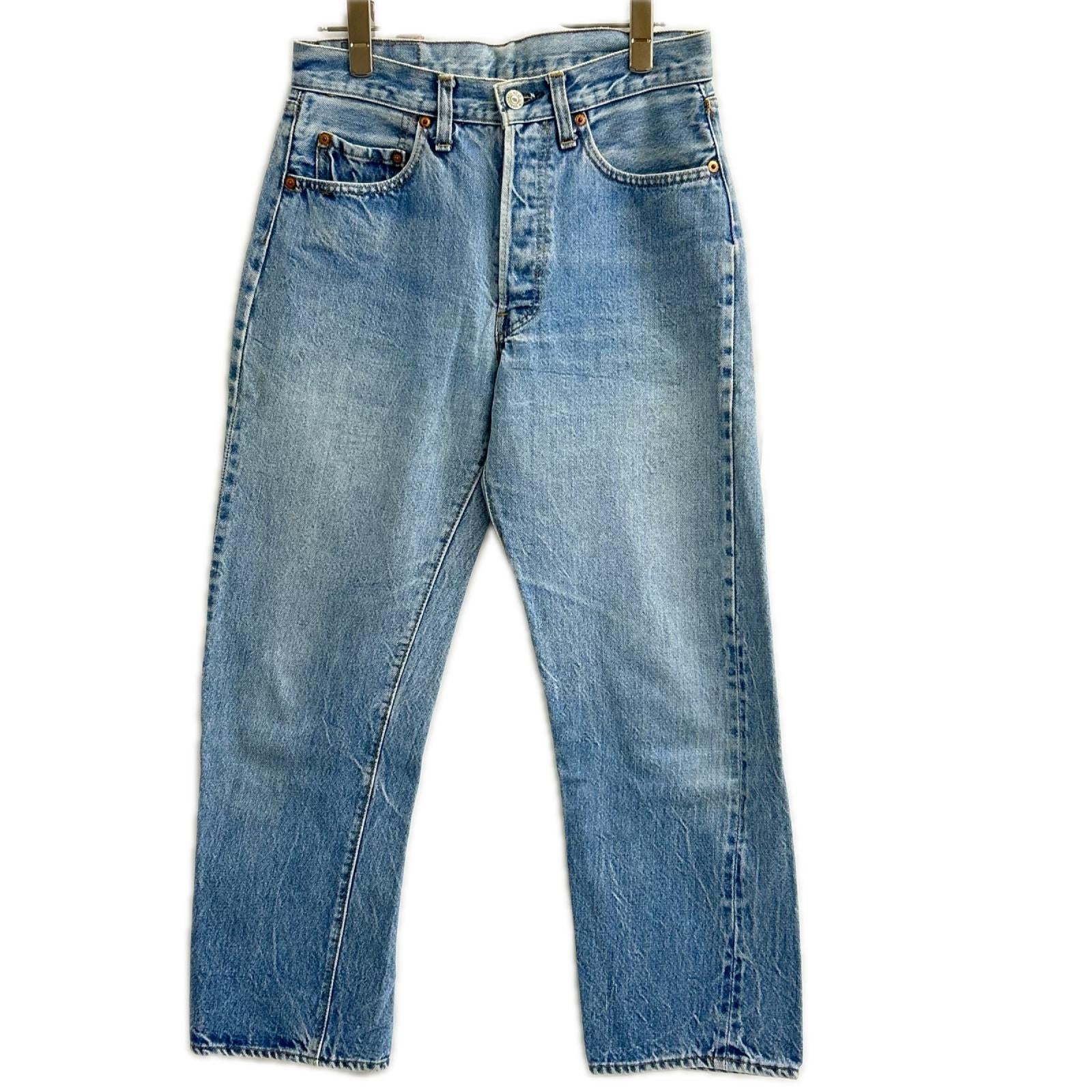 LEVI'S リーバイス ブルー ストレート デニムパンツ ボトムス