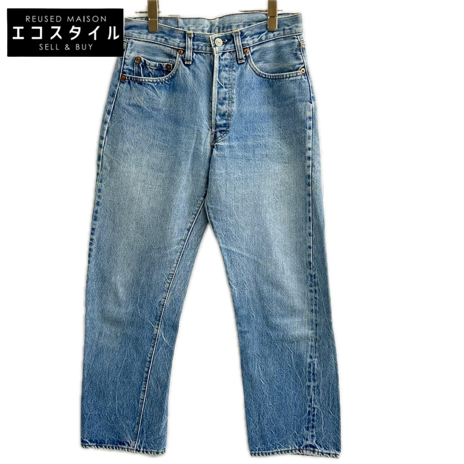 LEVI'S リーバイス ブルー ストレート デニムパンツ ボトムス
