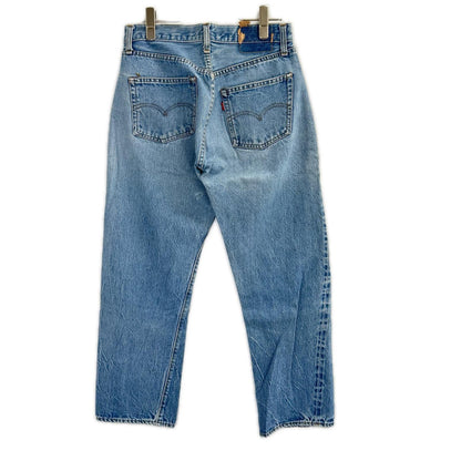 LEVI'S リーバイス ブルー ストレート デニムパンツ ボトムス