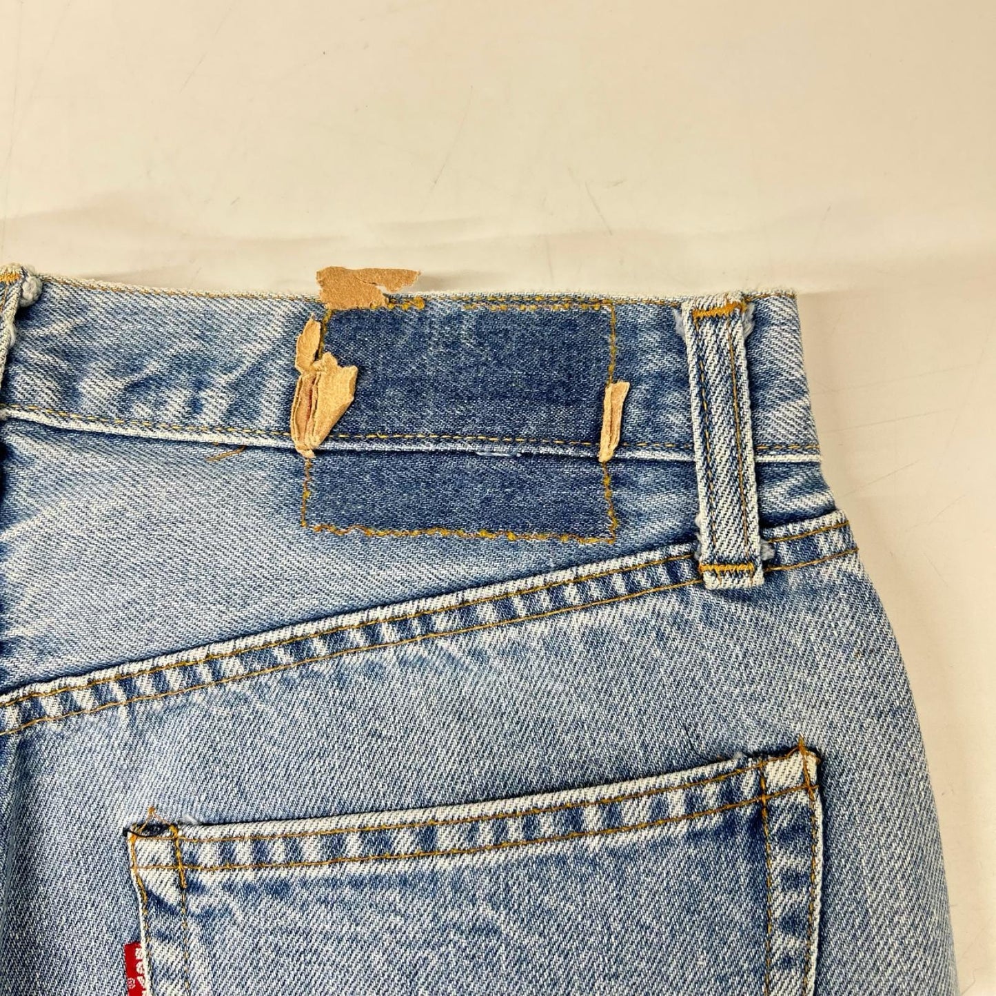 LEVI'S リーバイス ブルー ストレート デニムパンツ ボトムス