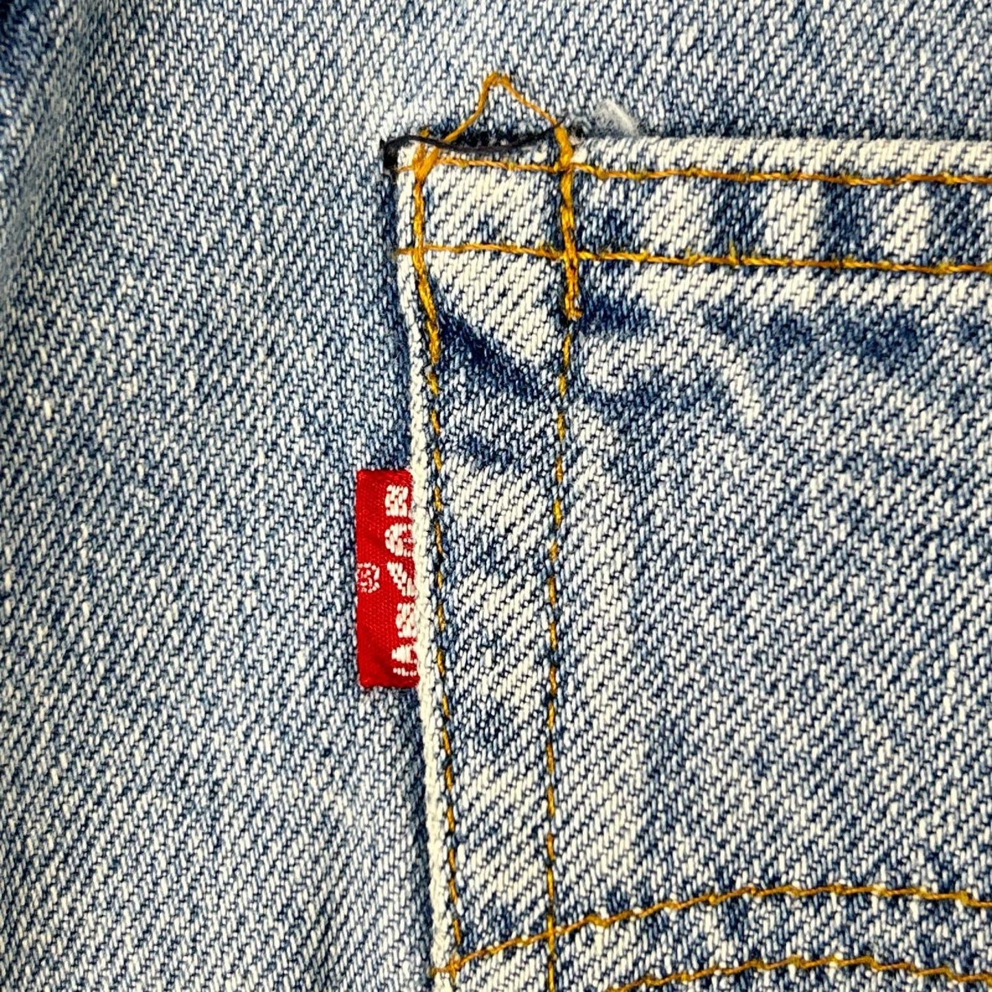 LEVI'S リーバイス ブルー ストレート デニムパンツ ボトムス