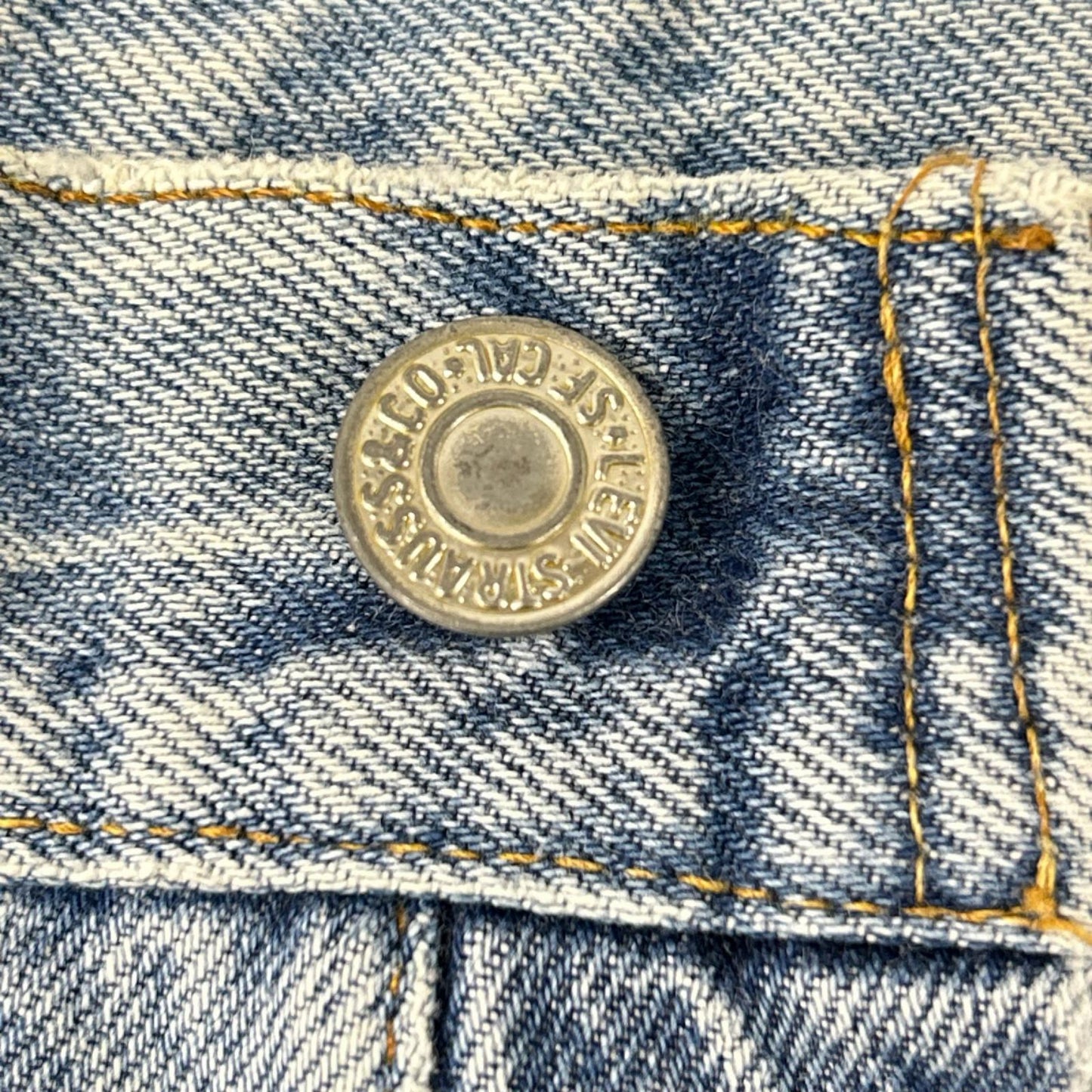 LEVI'S リーバイス ブルー ストレート デニムパンツ ボトムス