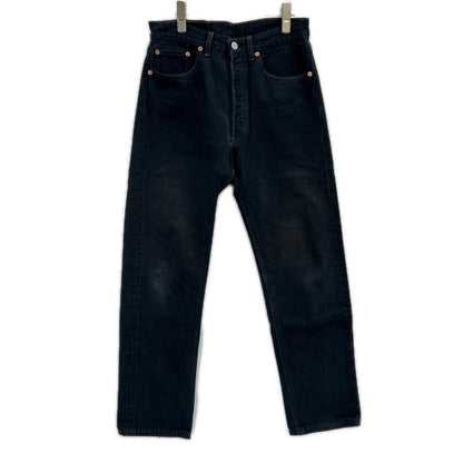 LEVI'S リーバイス 90'Sブラック USA製 501XX 後染め ストレートデニムパンツ ボトムス