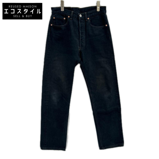 LEVI'S リーバイス 90'Sブラック USA製 501XX 後染め ストレートデニムパンツ ボトムス