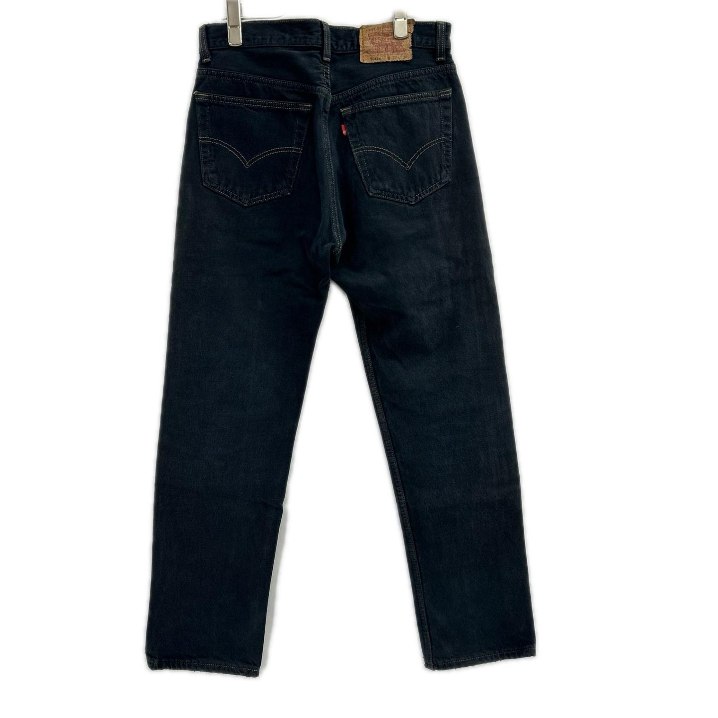 LEVI'S リーバイス 90'Sブラック USA製 501XX 後染め ストレートデニムパンツ ボトムス