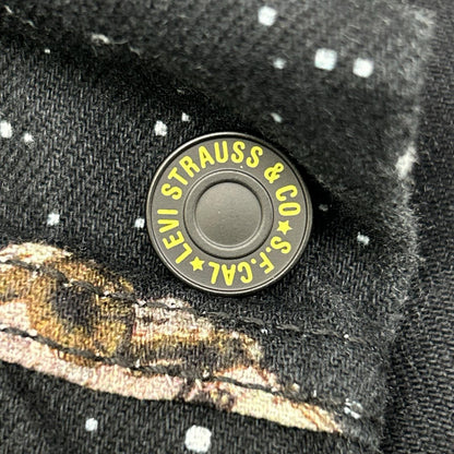 LEVI'S リーバイス ×STARWARS PC9-72334-0448 ブラック プリント デニムジャケット ジャケット