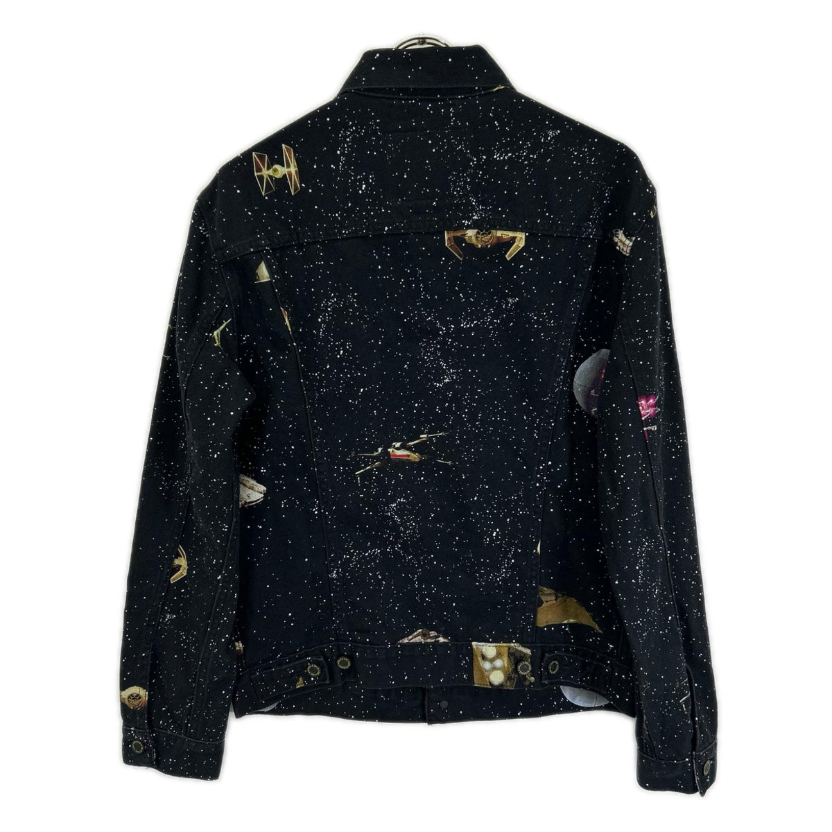 LEVI'S リーバイス ×STARWARS PC9-72334-0448 ブラック プリント デニムジャケット ジャケット