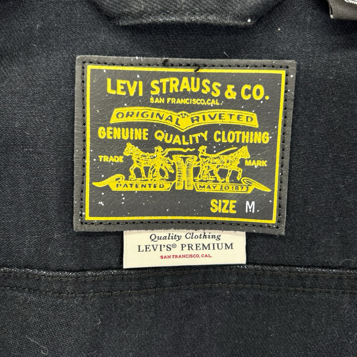 LEVI'S リーバイス ×STARWARS PC9-72334-0448 ブラック プリント デニムジャケット ジャケット