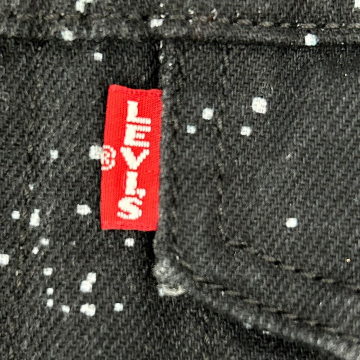 LEVI'S リーバイス ×STARWARS PC9-72334-0448 ブラック プリント デニムジャケット ジャケット