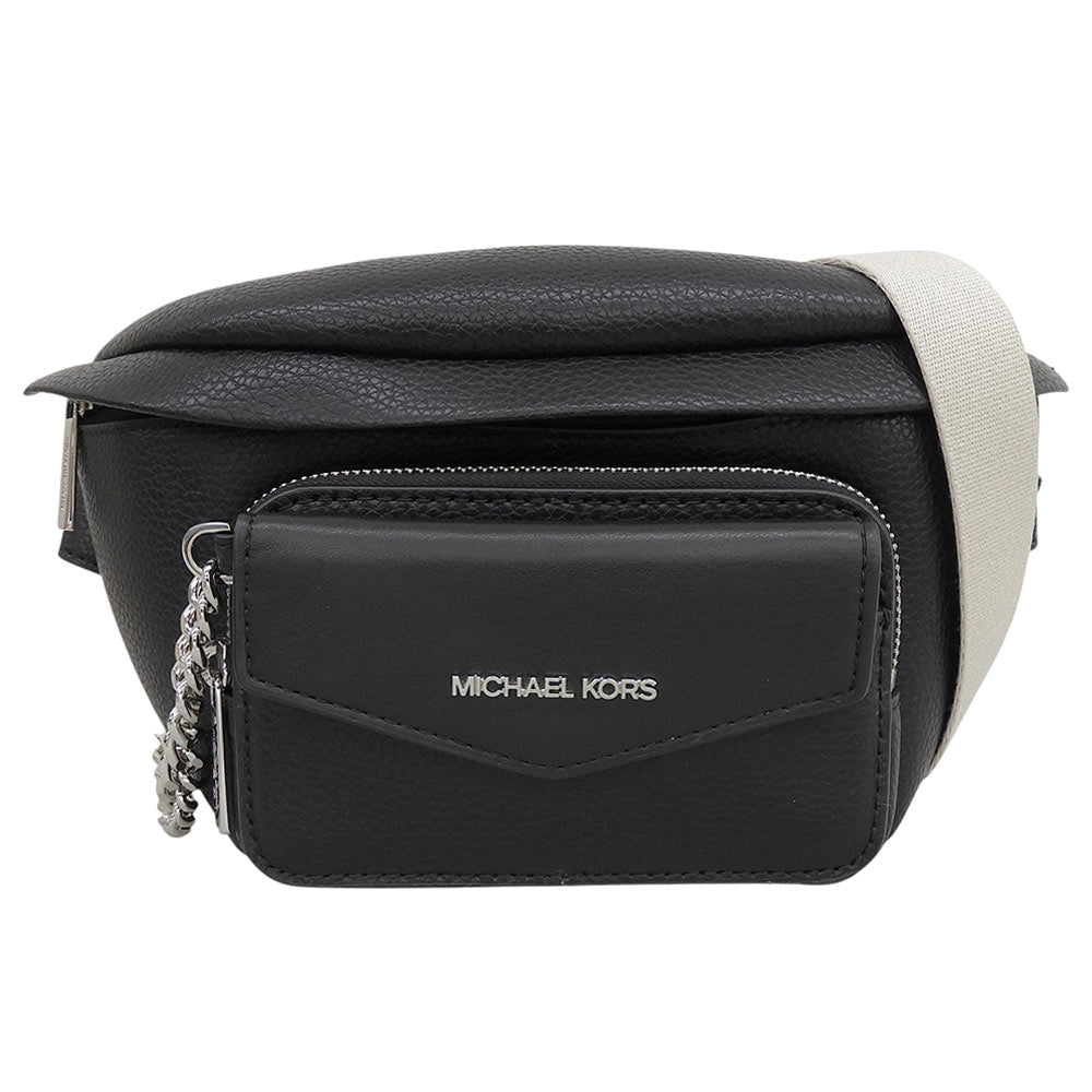MICHAEL KORS マイケルコース 未使用 MAISIE クロスボディ バッグ レディース レザー ブラック ボディバッグ