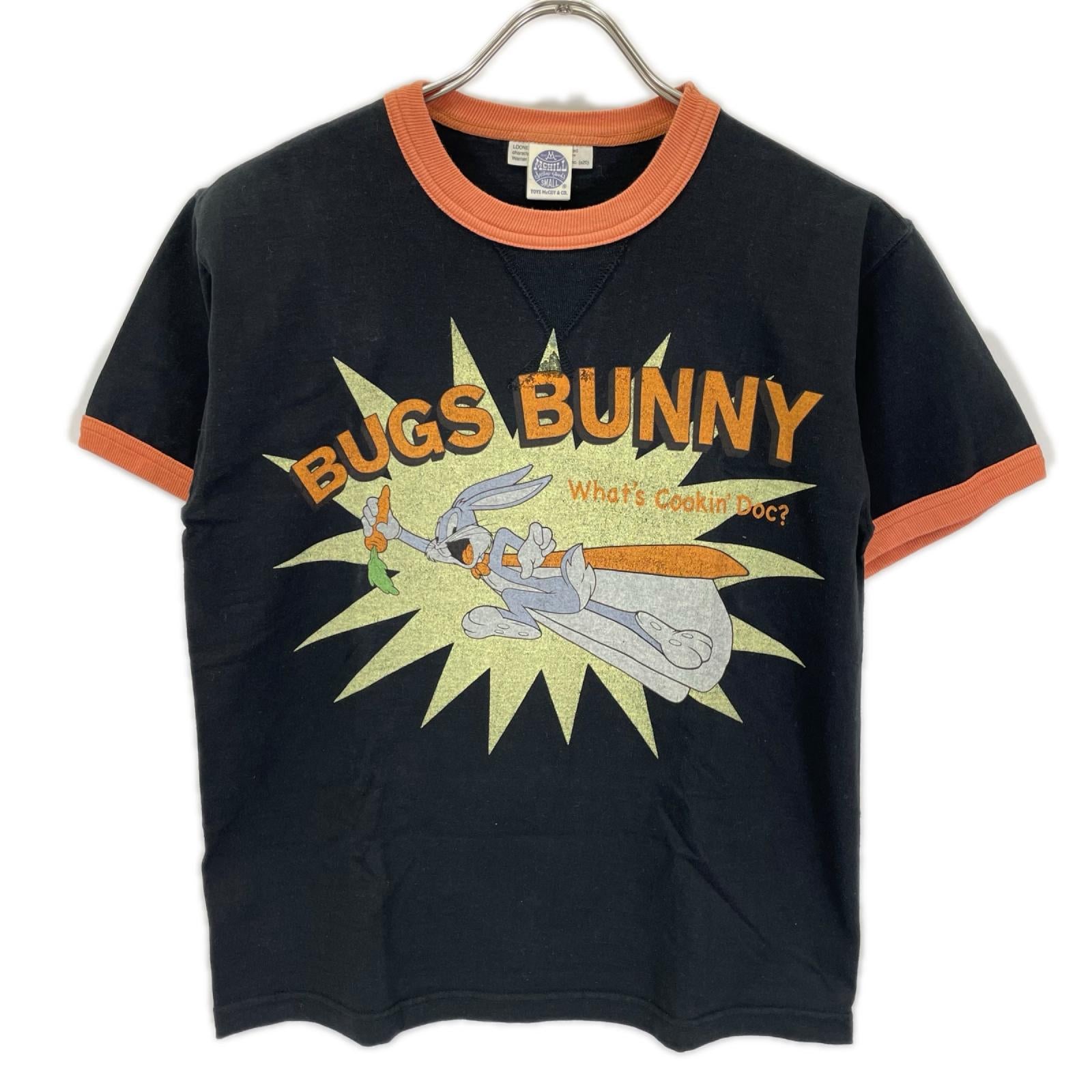 TOYS McCOY PRODUCT トイズマッコイプロダクト ブラック×オレンジ LOONEY TUNES Tシャツ トップス