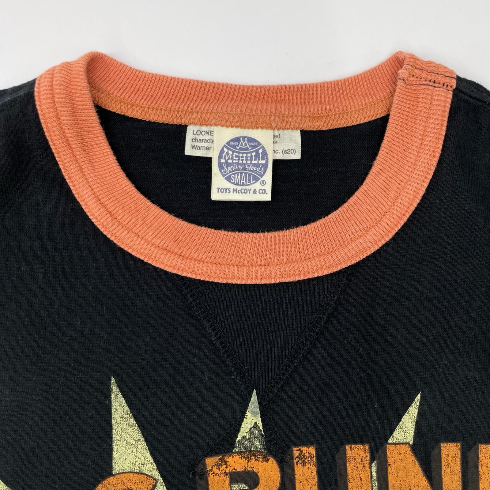 TOYS McCOY PRODUCT トイズマッコイプロダクト ブラック×オレンジ LOONEY TUNES Tシャツ トップス