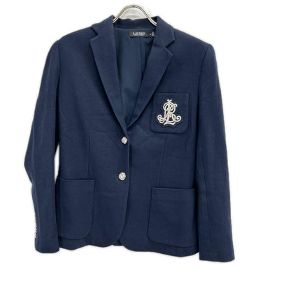 LAUREN RALPH LAUREN ローレン ラルフローレン ネイビー ブリオンジャガード テーラードジャケット ジャケット