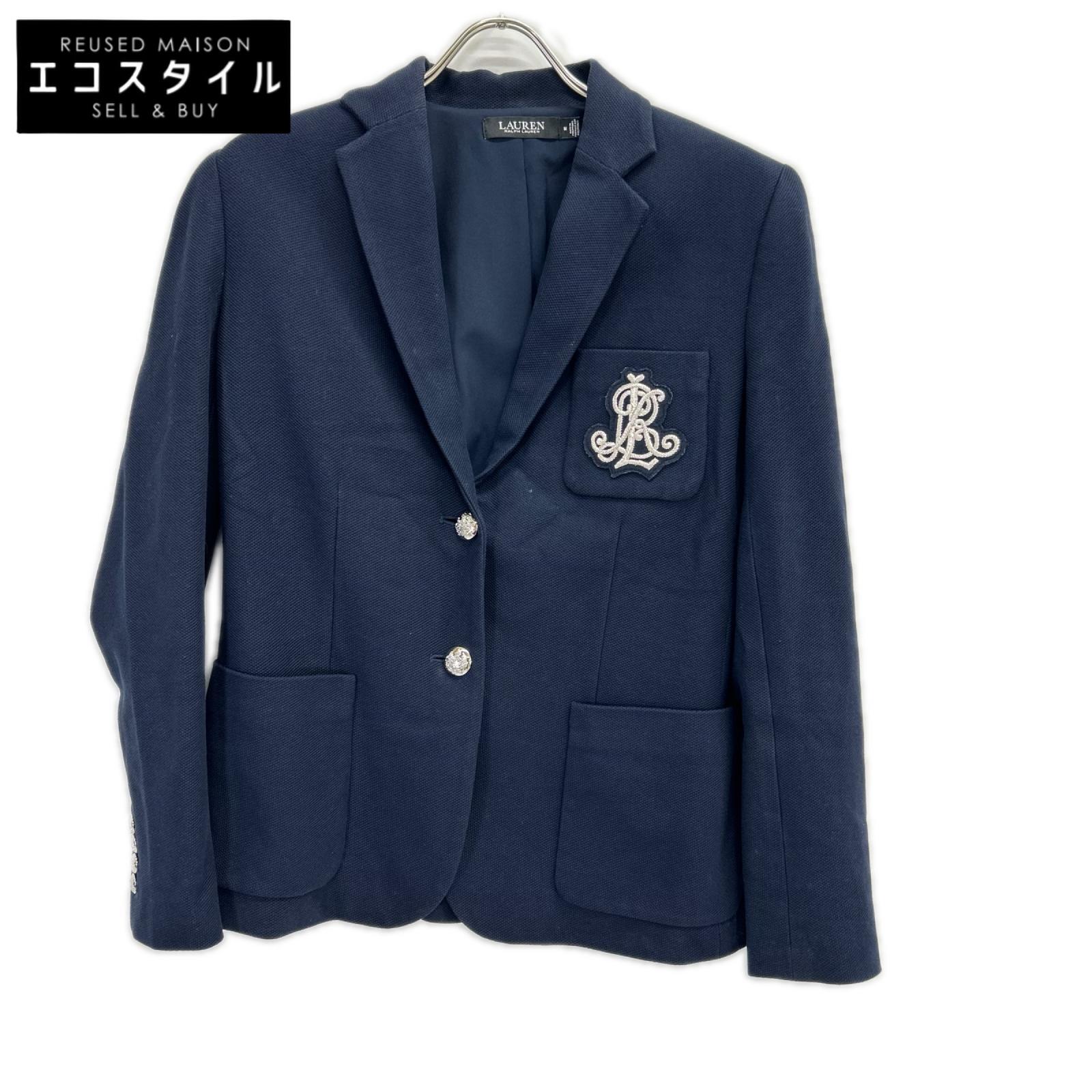 LAUREN RALPH LAUREN ローレン ラルフローレン ネイビー ブリオンジャガード テーラードジャケット ジャケット