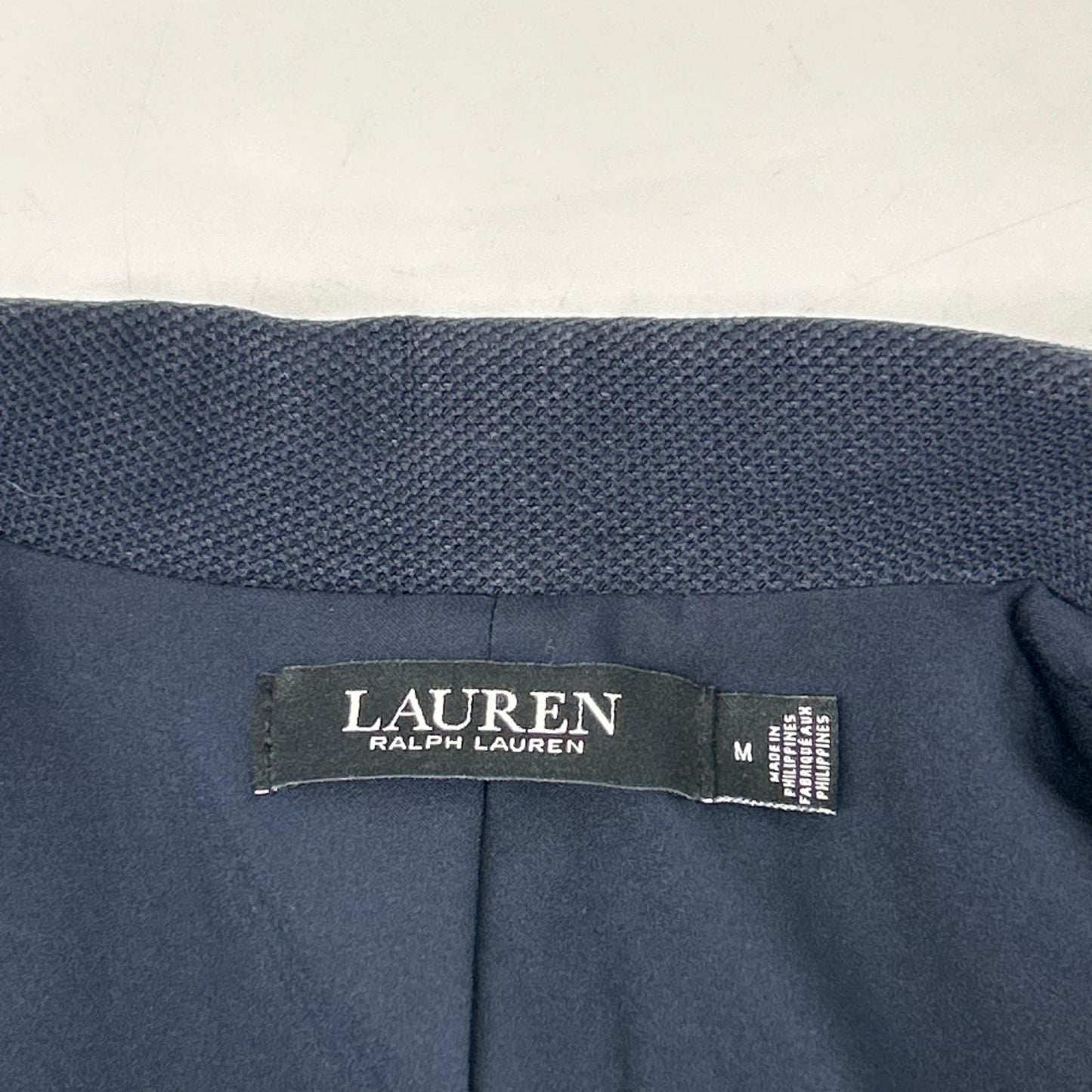 LAUREN RALPH LAUREN ローレン ラルフローレン ネイビー ブリオンジャガード テーラードジャケット ジャケット