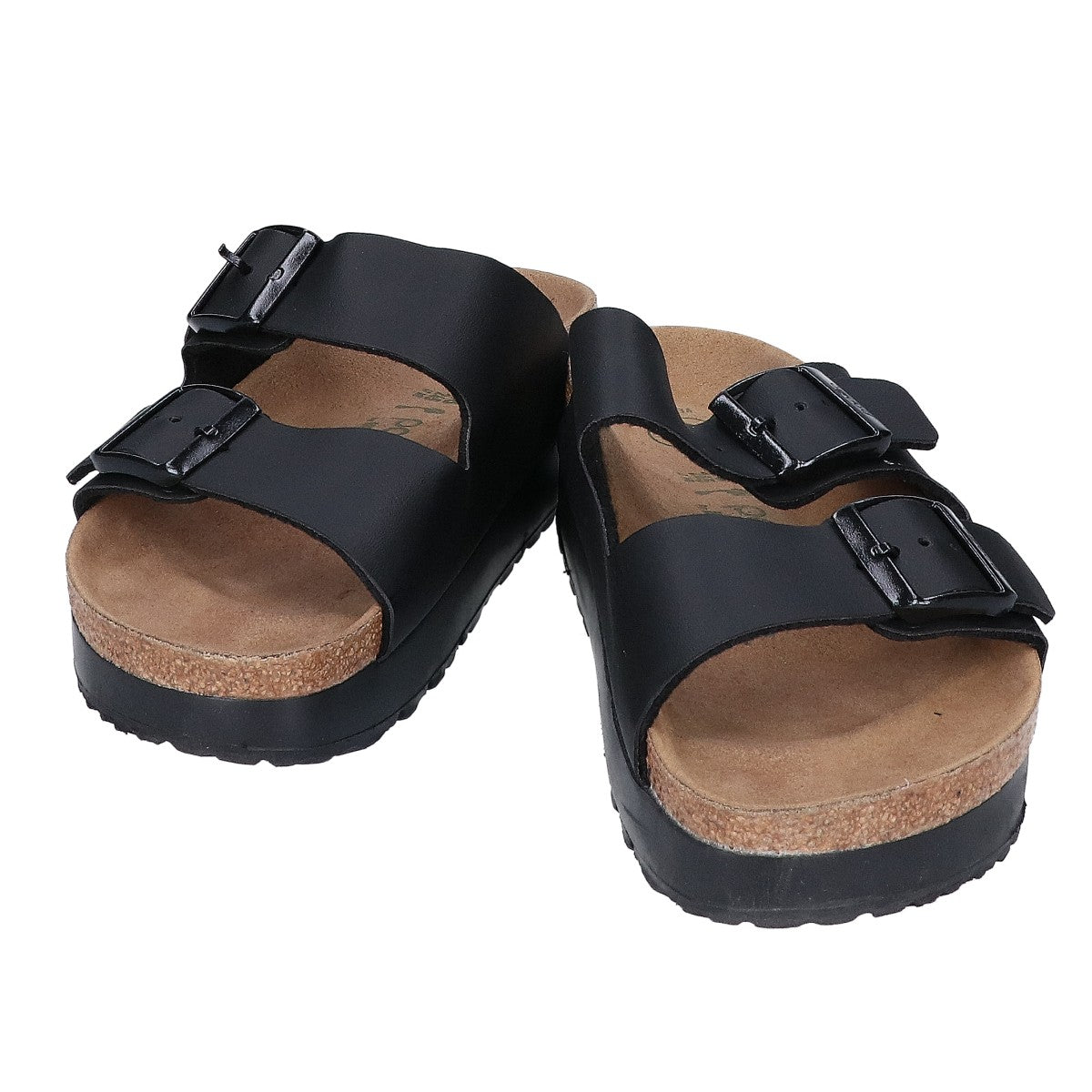 BIRKEN STOCK ビルケンシュトック 【美品】Papillio アリゾナ フレックス プラットフォームサンダル シューズ