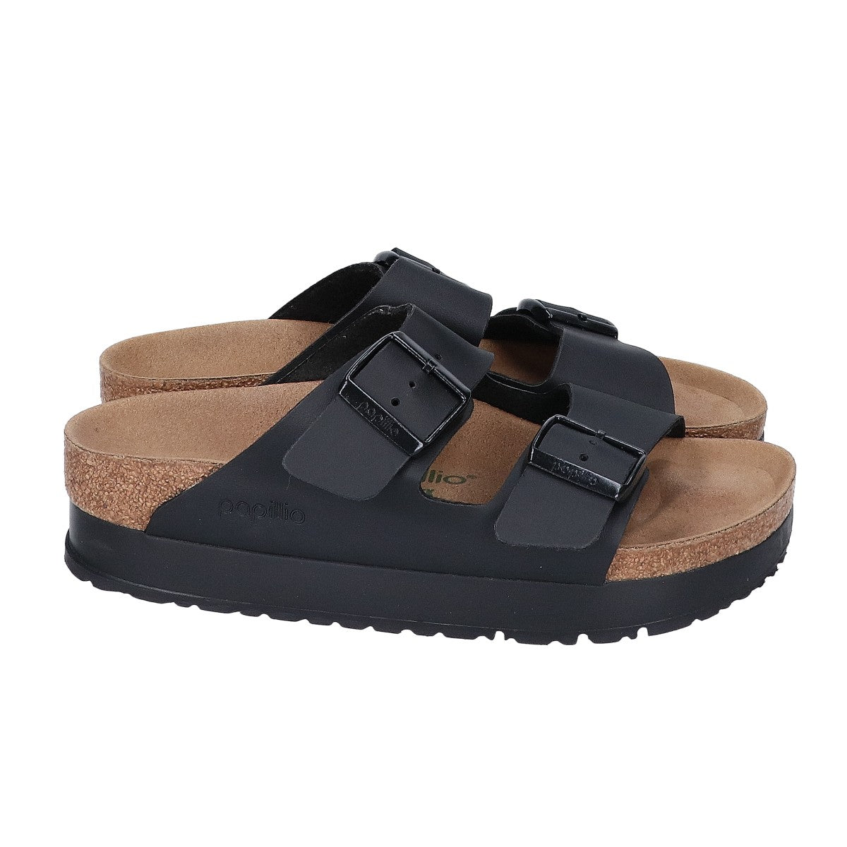 BIRKEN STOCK ビルケンシュトック 【美品】Papillio アリゾナ フレックス プラットフォームサンダル シューズ