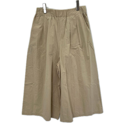 HUIS ハウス ベージュ やわらかコットンスカートパンツ ボトムス