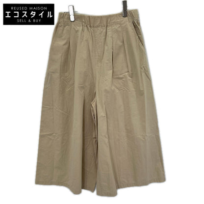 HUIS ハウス ベージュ やわらかコットンスカートパンツ ボトムス