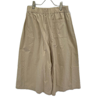 HUIS ハウス ベージュ やわらかコットンスカートパンツ ボトムス