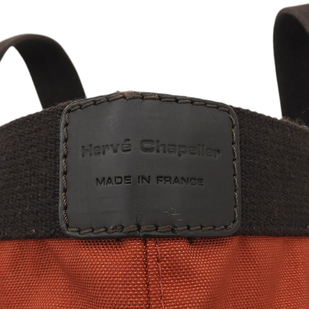 Herve Chapelier エルベシャプリエ 舟形トートM トートバッグ レディース レッド トートバッグ