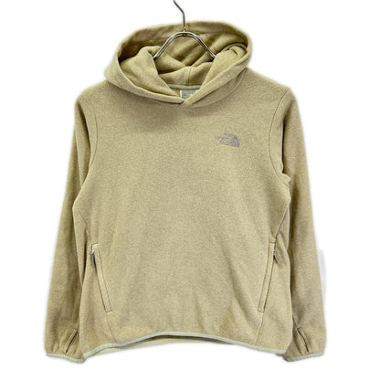 THE NORTH FACE ノースフェイス NLW22035 ベージュ フリース フーディプルオーバー トップス