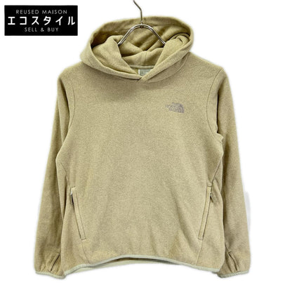 THE NORTH FACE ノースフェイス NLW22035 ベージュ フリース フーディプルオーバー トップス