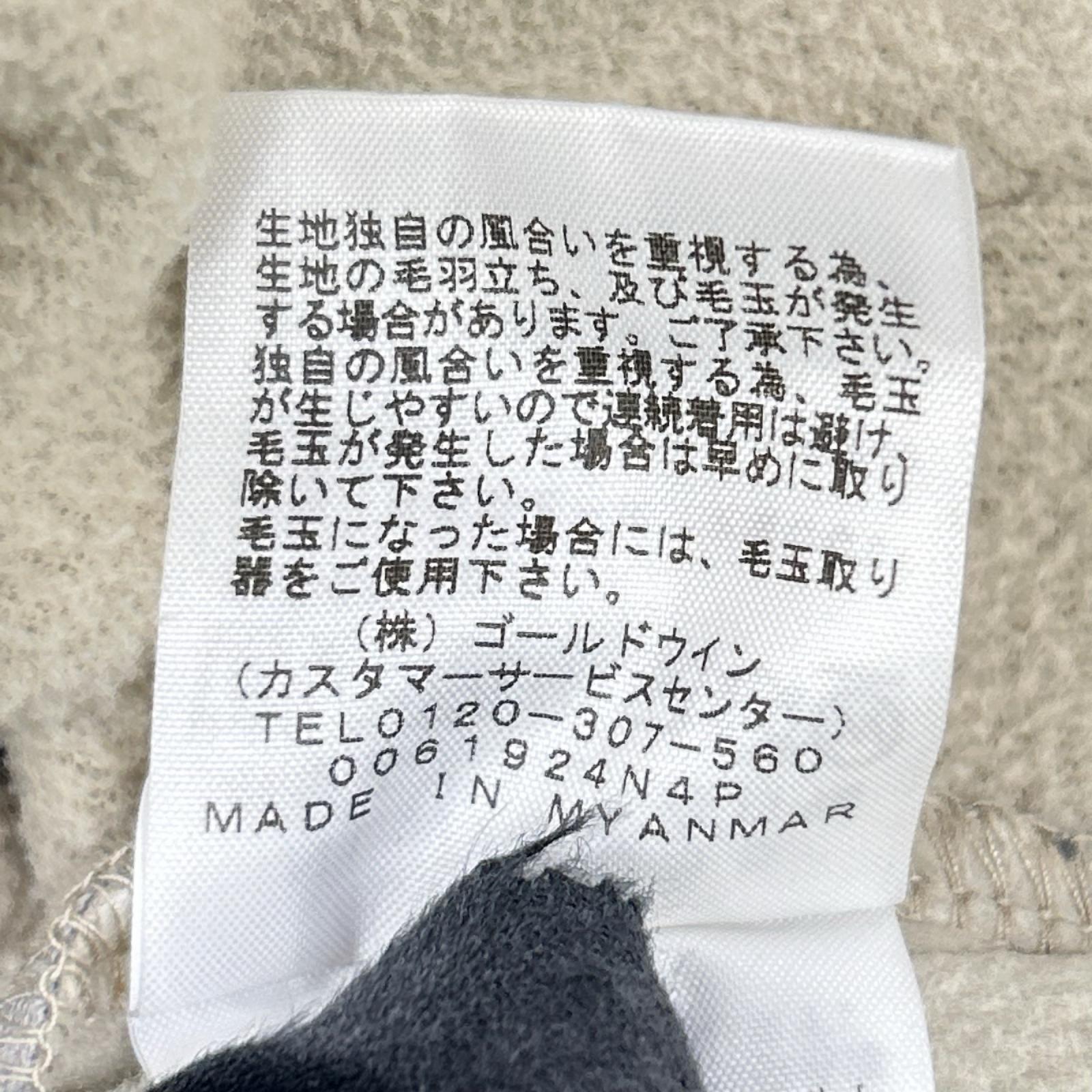 THE NORTH FACE ノースフェイス NLW22035 ベージュ フリース フーディプルオーバー トップス