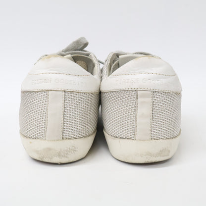 GOLDEN GOOSE ゴールデングース GWF00101.F000313.10271 Super-star レザー/メッシュ スニーカー シューズ