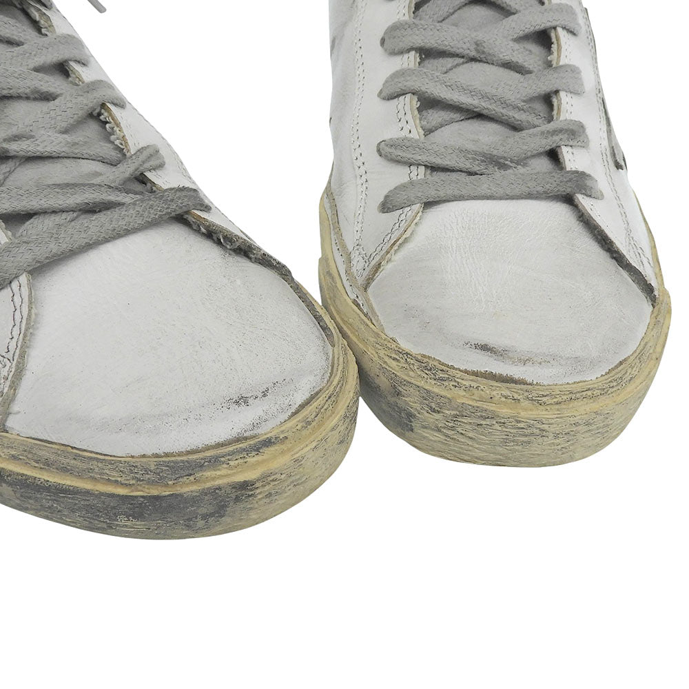 GOLDEN GOOSE ゴールデングース FRANCY ハイカットスニーカー シューズ レディース ホワイト 24.3cm シューズ