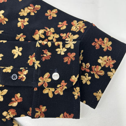 LAUREN RALPH LAUREN ローレン ラルフローレン ネイビー 花柄 長袖シャツ トップス