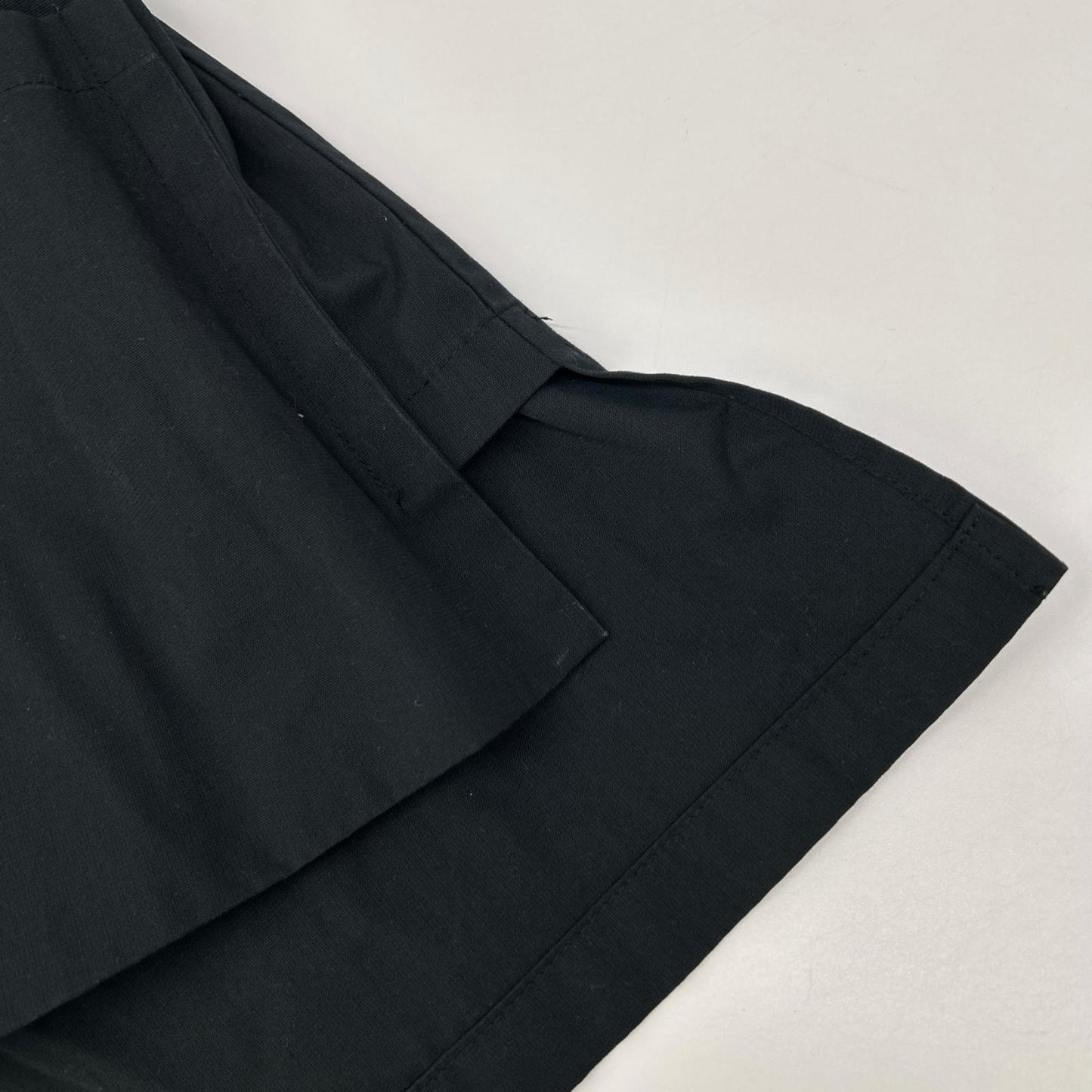 Y's ワイズ ブラック コットンポリ ジップアップ ジャケット ジャケット