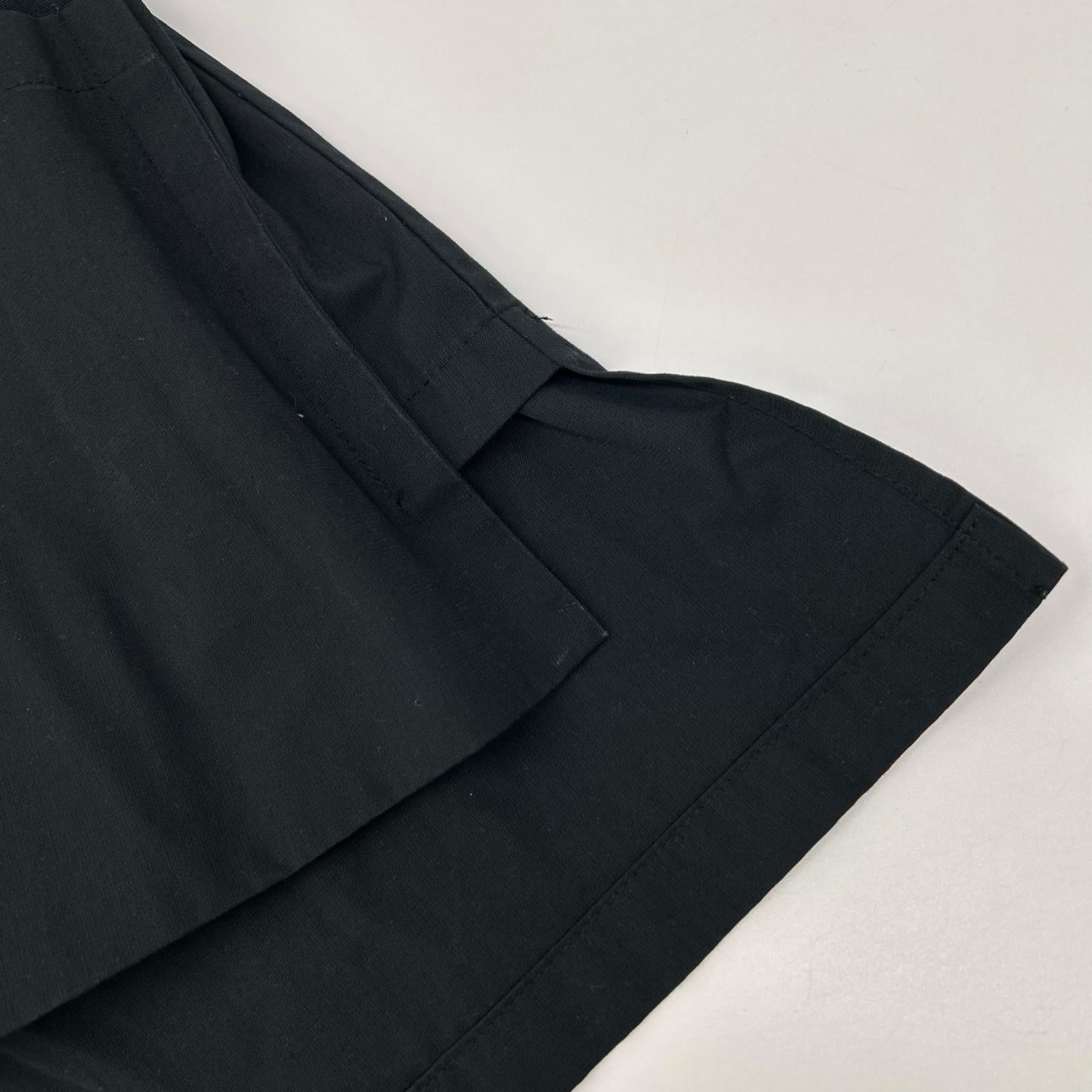 Y's ワイズ ブラック コットンポリ ジップアップ ジャケット ジャケット